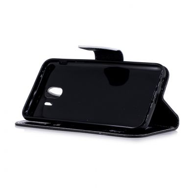 Чехол-книжка Deexe Color Wallet для Samsung Galaxy J4 2018 (J400) - Don't Touch My Phone C