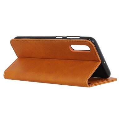 Чехол-книжка Deexe Wallet Case для Samsung Galaxy A02 (A022) - Brown