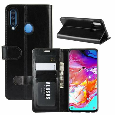Чохол-книжка Deexe Wallet Style для Samsung Galaxy A20s (A207) - Black