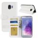 Чохол-книжка Deexe Wallet Style для Samsung Galaxy J4 2018 (J400) - White
