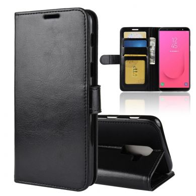 Чехол-книжка Deexe Wallet Style для Samsung Galaxy J8 2018 (J810) - Black