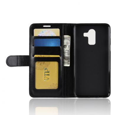 Чехол-книжка Deexe Wallet Style для Samsung Galaxy J8 2018 (J810) - Black