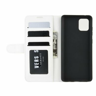 Чехол-книжка Deexe Wallet Style для Samsung Galaxy Note 10 Lite (N770) - White