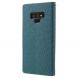 Чехол-книжка MERCURY Canvas Diary для Samsung Galaxy Note 9 (N960) - Green. Фото 3 из 6
