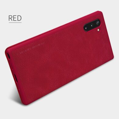 Чохол-книжка NILLKIN Qin Series для Samsung Galaxy Note 10 (N970) - Red