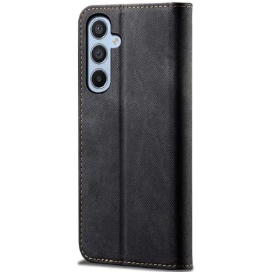 Чехол-книжка UniCase Jeans Wallet для Samsung Galaxy S24 FE (S721) - Black