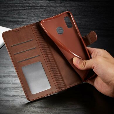 Чехол LC.IMEEKE Wallet Case для Samsung Galaxy A30 (A305) / A20 (A205) - Brown