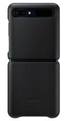 Чехол Leather Cover для Samsung Galaxy Flip (F700) EF-VF700LBEGRU - Black