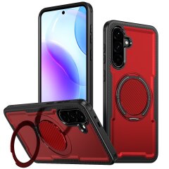 Чехол с кольцом-подставкой Reframe Grip MagSafe для Samsung Galaxy A17 (A175) - Red