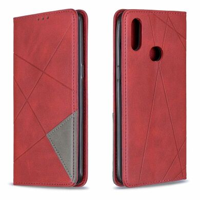 Чехол UniCase Geometric Pattern для Samsung Galaxy A10s (A107) - Red