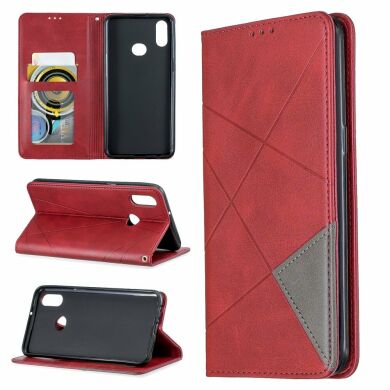 Чехол UniCase Geometric Pattern для Samsung Galaxy A10s (A107) - Red