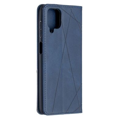 Чохол UniCase Geometric Pattern для Samsung Galaxy A12 (A125) / A12 Nacho (A127) / M12 (M127) - Blue