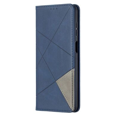 Чехол UniCase Geometric Pattern для Samsung Galaxy A12 (A125) / A12 Nacho (A127) / M12 (M127) - Blue