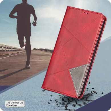 Чехол UniCase Geometric Pattern для Samsung Galaxy A27 (A276) - Red
