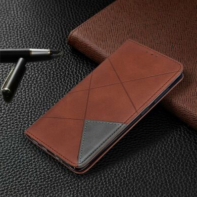 Чохол UniCase Geometric Pattern для Samsung Galaxy A51 - Coffee