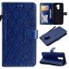 Чехол UniCase Leaf Wallet для Samsung Galaxy A6+ 2018 (A605) - Dark Blue. Фото 1 из 8