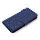 Чехол UniCase Leaf Wallet для Samsung Galaxy A6+ 2018 (A605) - Dark Blue. Фото 7 из 8