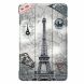 , Eiffel Tower and Map