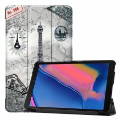 Чехол UniCase Life Style для Samsung Galaxy Tab A 8.0 (2019) - Eiffel Tower and Map