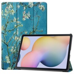 Чехол UniCase Life Style для Samsung Galaxy Tab S7 Plus (T970/975) - Peach Blossom