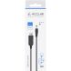 Кабель ACCLAB USB to DC 5.5х2.5мм (9V, 1A, 1m) - Black. Фото 2 из 4