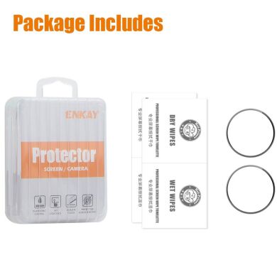 Комплект захисних плівок ENKAY Protector Film для Samsung Galaxy Watch 8 (40mm) - Black