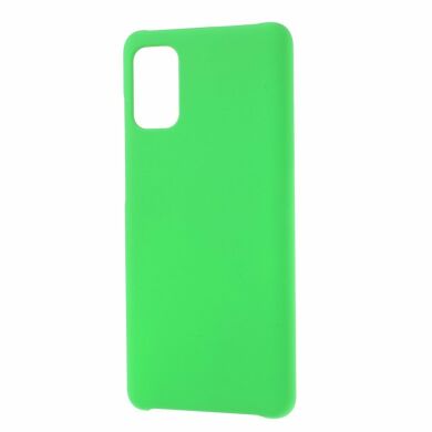 Пластиковый чехол Deexe Hard Shell для Samsung Galaxy A41 (A415) - Green