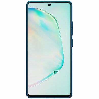 Пластиковий чохол NILLKIN Frosted Shield для Samsung Galaxy S10 Lite (G770) - Blue