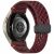 Ремешок Deexe Astra Strap для Samsung Galaxy Watch 4 / 4 Classic / 5 / 5 Pro / 6 / 6 Classic / 7 / FE - Wine Red