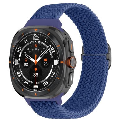 Ремешок Deexe Braided Strap для Samsung Galaxy Watch Ultra (47mm) - Blue