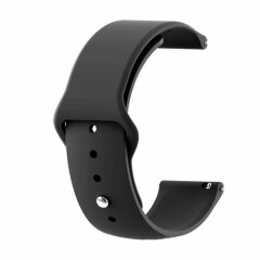 Ремешок Deexe Flexible Watch Band для Samsung Watch Active / Active 2 40mm / Active 2 44mm - Black
