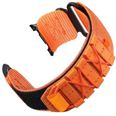 Ремінець Deexe Military для Samsung Galaxy Watch 8 (40/44mm) / 8 Classic - Orange