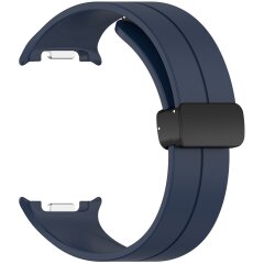 Ремешок Deexe Soft Line для Samsung Galaxy Watch 8 (40/44mm) / 8 Classic / Ultra (2025) - Midnight Blue