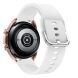 Ремешок Deexe Soft Silicone для  Samsung Galaxy Watch 3 (41mm) - White. Фото 1 из 4