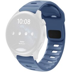 Ремінець Deexe Sport Band для годинників з шириною кріплення 20 мм - Blue