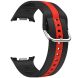 Ремешок Deexe Sport Strap для Samsung Galaxy Watch 8 (40/44mm) / 8 Classic - Black / Red. Фото 3 из 6