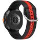 Ремешок Deexe Sport Strap для Samsung Galaxy Watch 8 (40/44mm) / 8 Classic - Black / Red. Фото 1 из 6