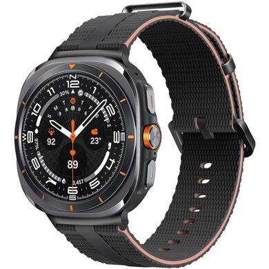 Ремінець Reframe Sport Linear для Samsung Galaxy Watch Ultra (47mm) / Ultra (2025) - Black / Pink