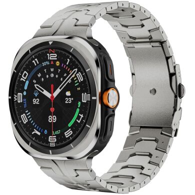 Ремінець Reframe Titanium Band для Samsung Galaxy Watch Ultra (47mm) / Ultra (2025) - Titanium