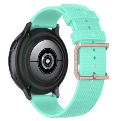 Ремешок UniCase Dot Pattern для Samsung Galaxy Watch 3 (41mm) - Cyan