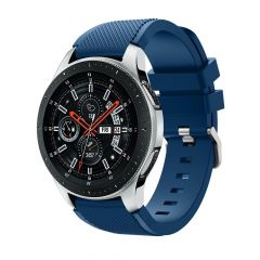 Ремінець UniCase Twill Texture для Samsung Galaxy Watch 46mm - Blue