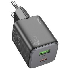 Сетевое зарядное устройство Hoco N41 PD20W+QC3.0 - Black