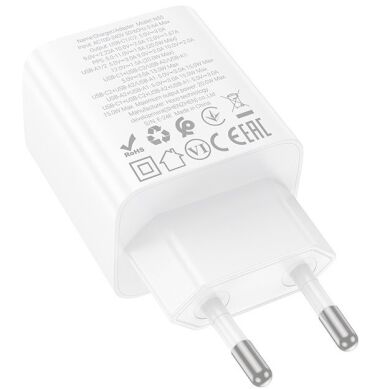 Сетевое зарядное устройство Hoco N55 20W 2C+2U - White