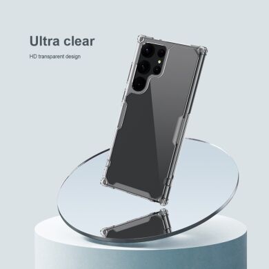 Силіконовий чохол NILLKIN Nature TPU Pro для Samsung Galaxy S23 Ultra - Transparent