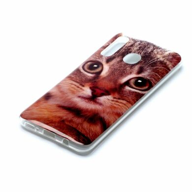Силіконовий (TPU) чохол Deexe Life Style для Samsung Galaxy A20 (A205) / A30 (A305) - Cat