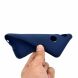 Силиконовый (TPU) чехол Deexe Matte Case для Samsung Galaxy A20e (A202) - Dark Blue. Фото 5 из 6