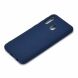 Силиконовый (TPU) чехол Deexe Matte Case для Samsung Galaxy A20e (A202) - Dark Blue. Фото 3 из 6