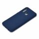 Силіконовий (TPU) чохол Deexe Matte Case для Samsung Galaxy A20e (A202) - Dark Blue