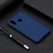 Силіконовий (TPU) чохол Deexe Matte Case для Samsung Galaxy A20e (A202) - Dark Blue