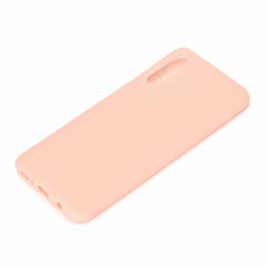 Силиконовый (TPU) чехол Deexe Matte Case для Samsung Galaxy A50 (A505) / A30s (A307) / A50s (A507) - Pink